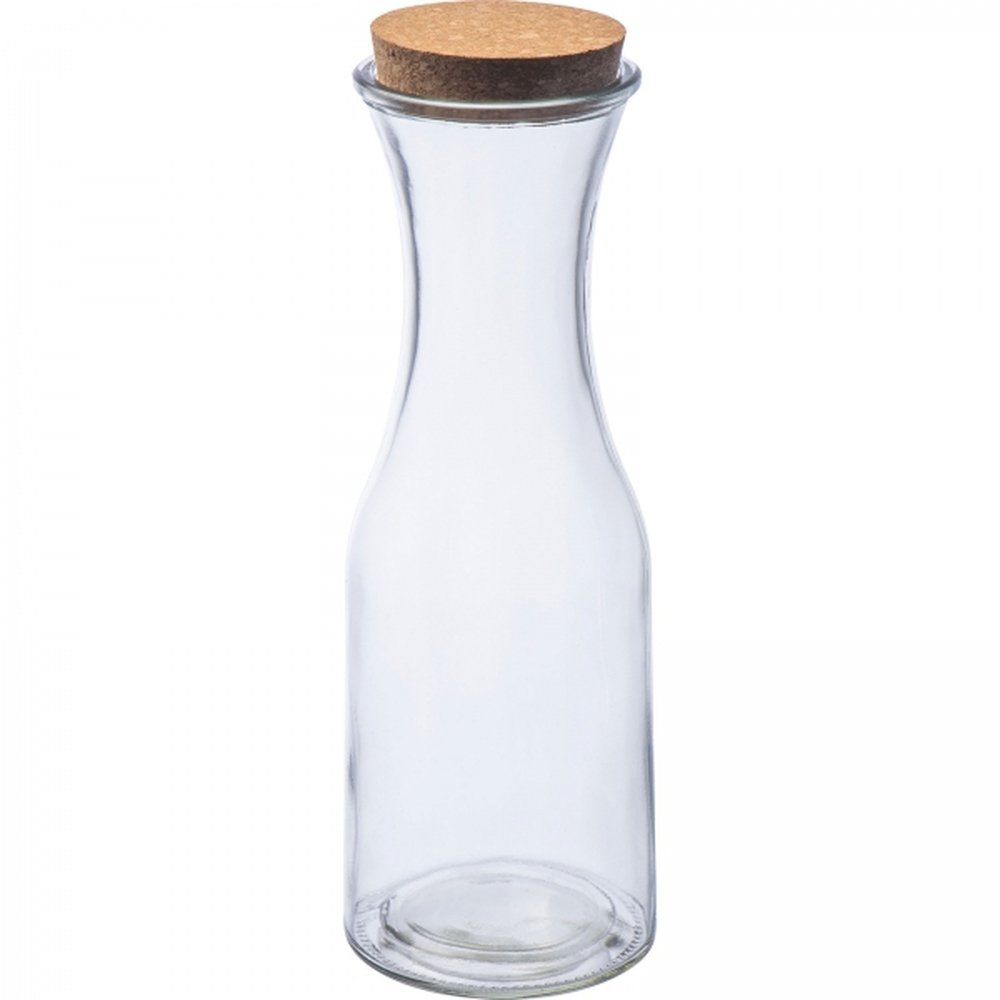 Glass carafe 1000 ml NIKODYM transparent - Image 2