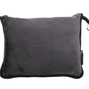 Blanket and pillow 2in1 AMIATA Schwarzwolf grey