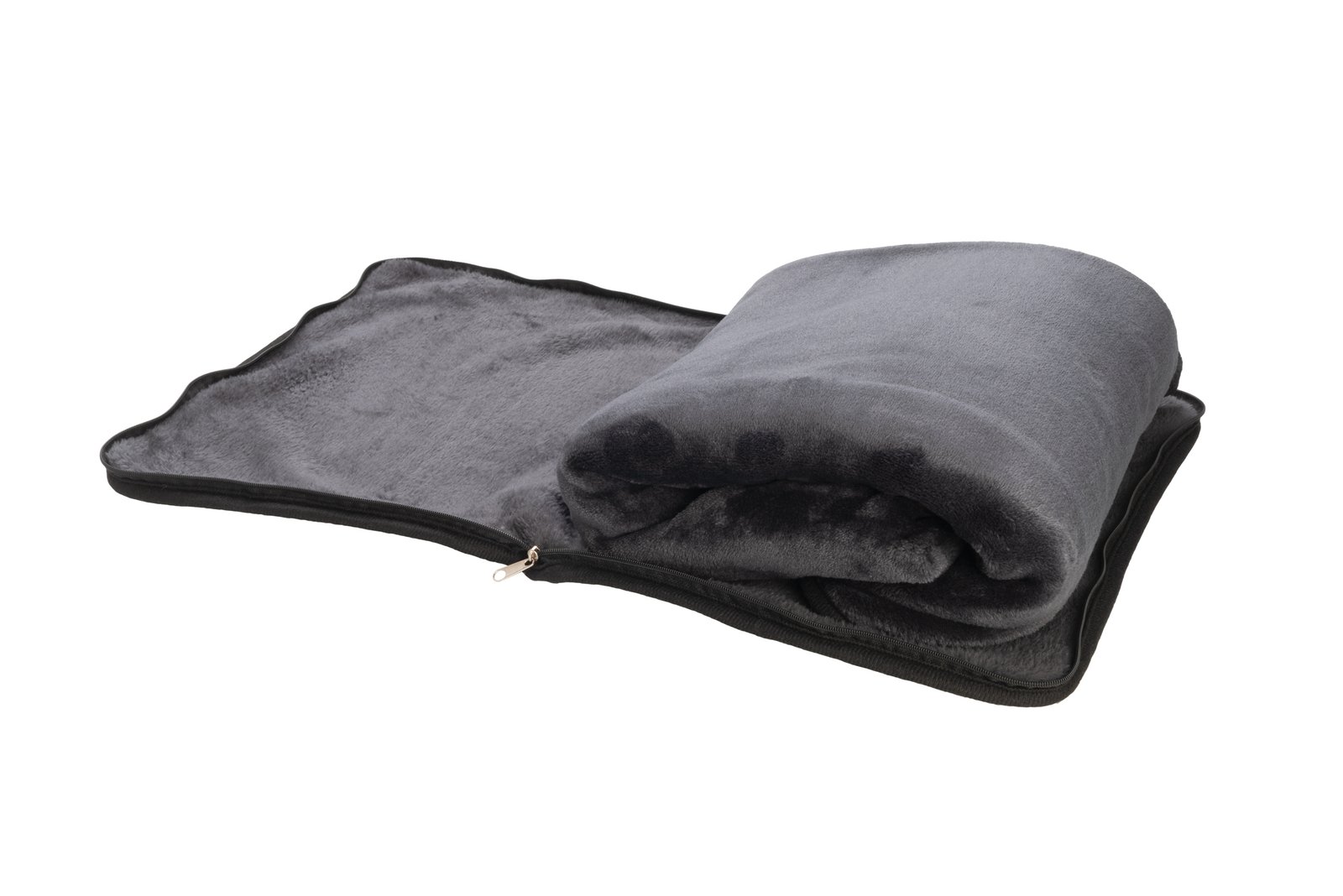 Blanket and pillow 2in1 AMIATA Schwarzwolf grey - Image 4