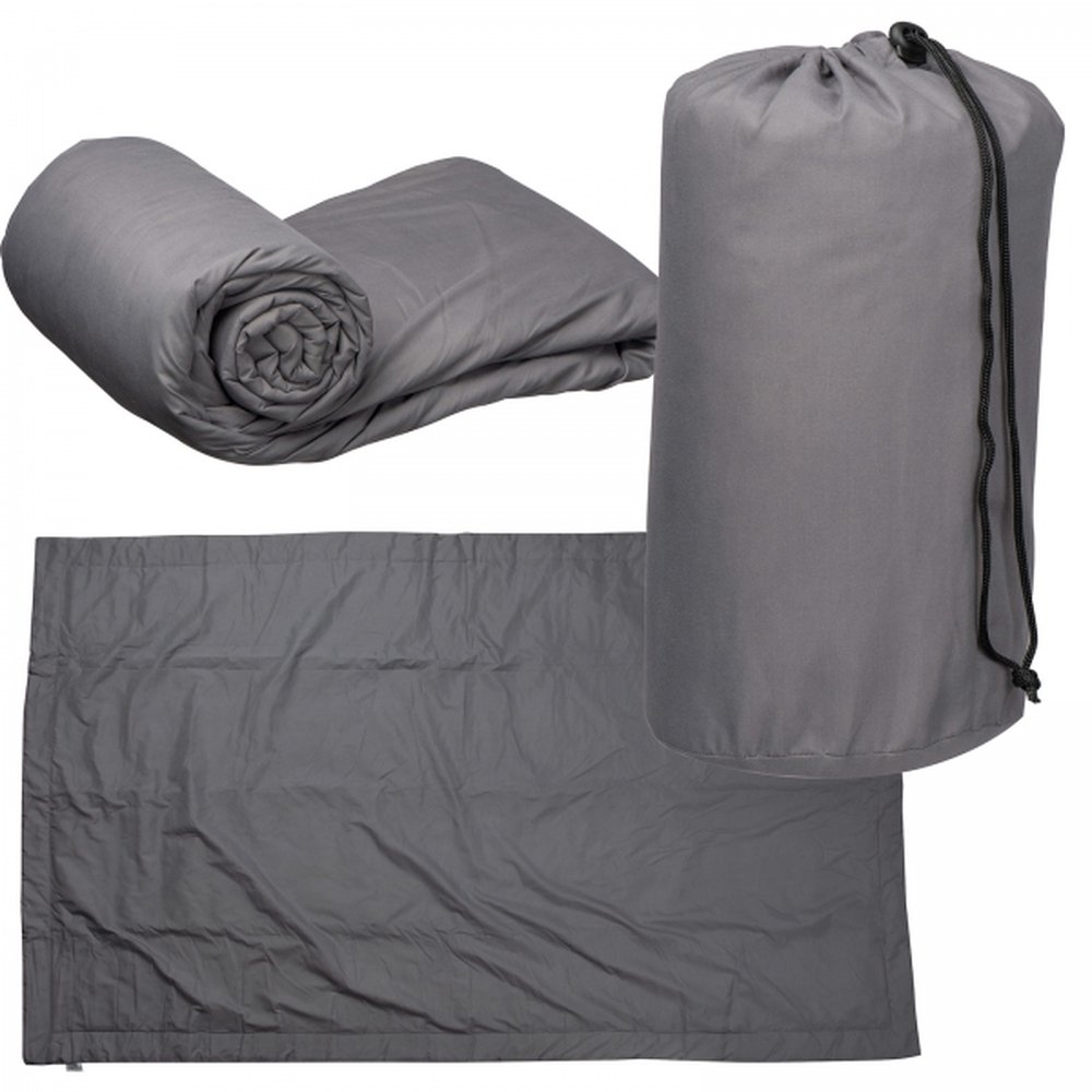 Travel blanket CrisMa CAROL dark grey