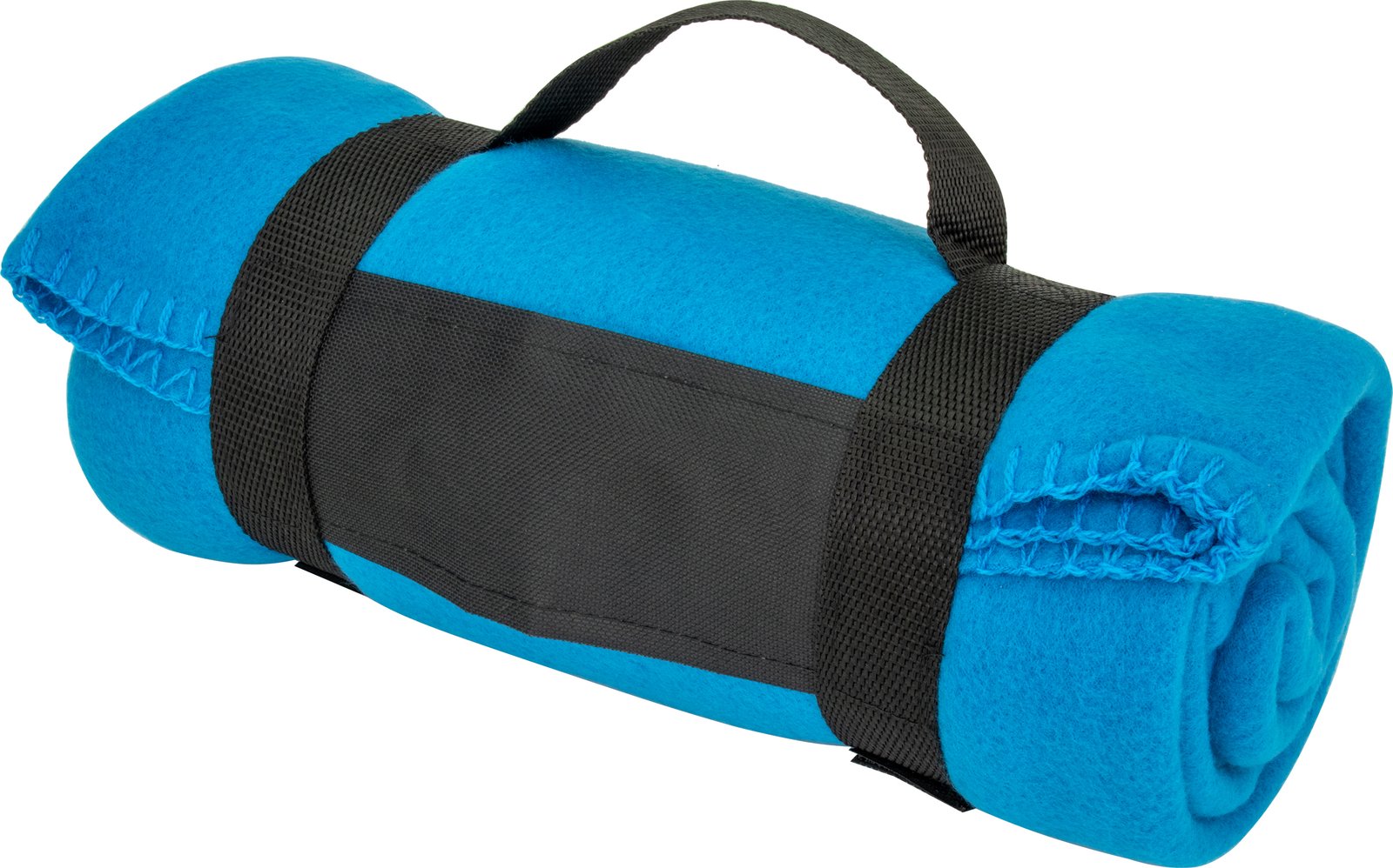 Polar fleece blanket 170 g/m² GIANFRANCO blue - Image 3