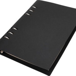A5 Lined Spiral Notebook made of Sugarcane ROSARIA black