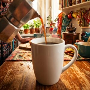 Ceramic mug 300 ml FILIP white