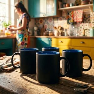 Ceramic mug 300 ml ZANE blue
