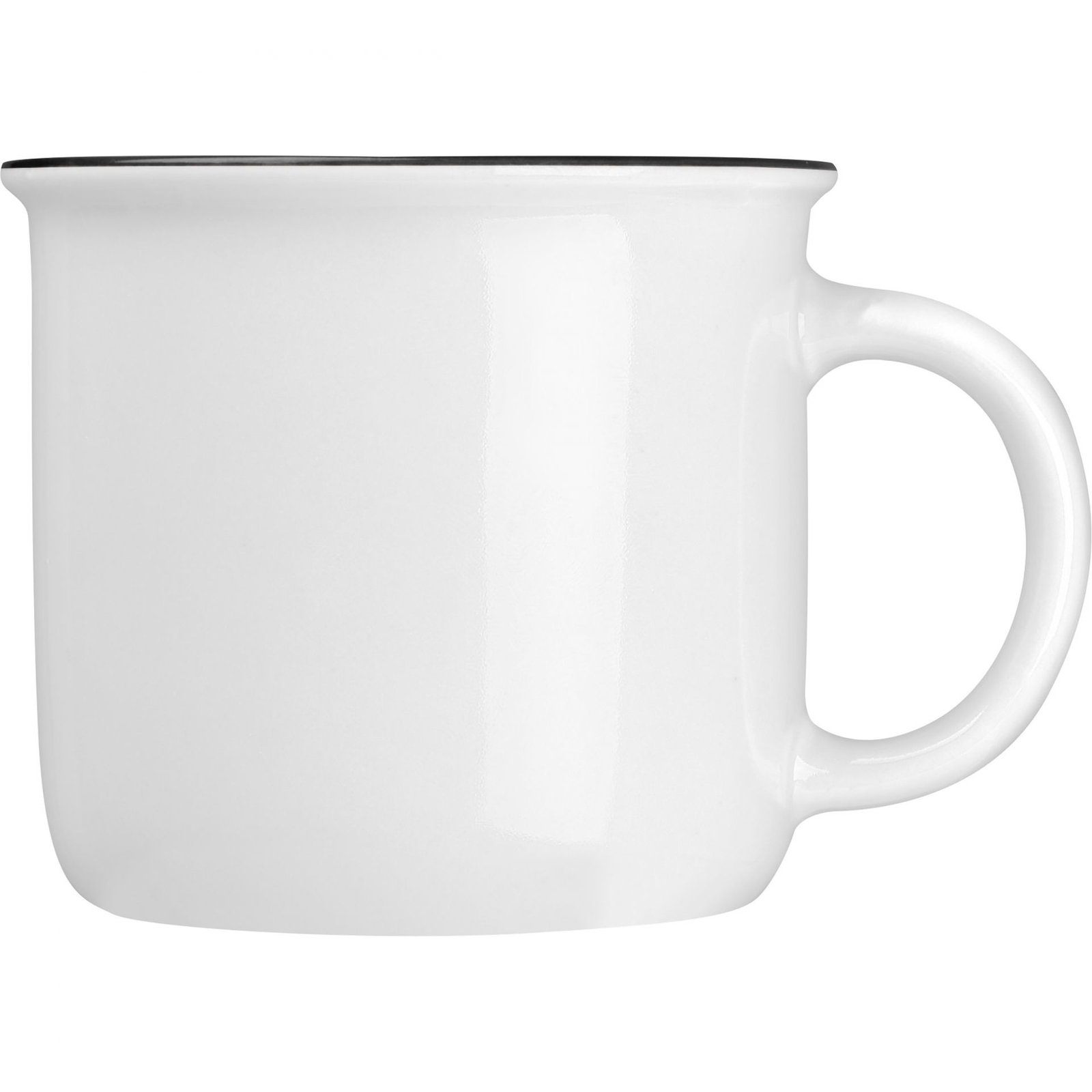 Ceramic mug 350 ml RAYMOND white - Image 2
