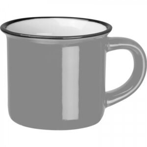 Ceramic mug 60 ml TILL grey