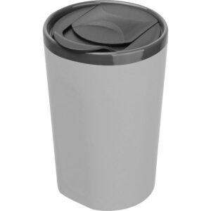Ceramic soft-touch mug 400 ml TOMAS grey