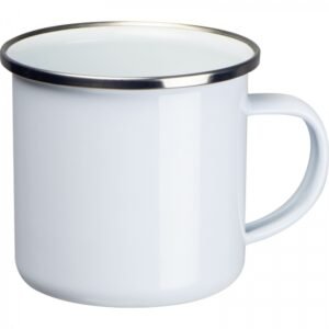 Enamel mug sublimation 300 ml LUCAS white