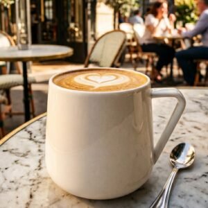Porcelain mug 300 ml RUDOLF white