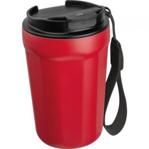 Thermal mug 350 ml MARCELA red