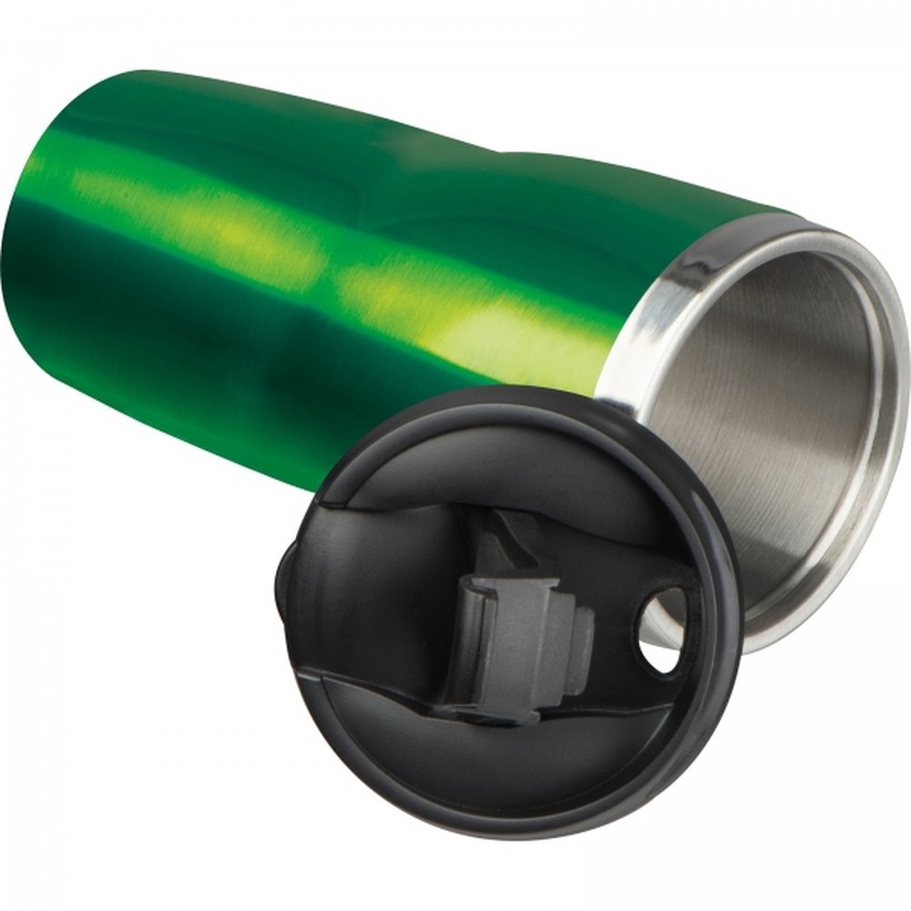 Thermal mug 400 ml ELEONORA green - Image 3