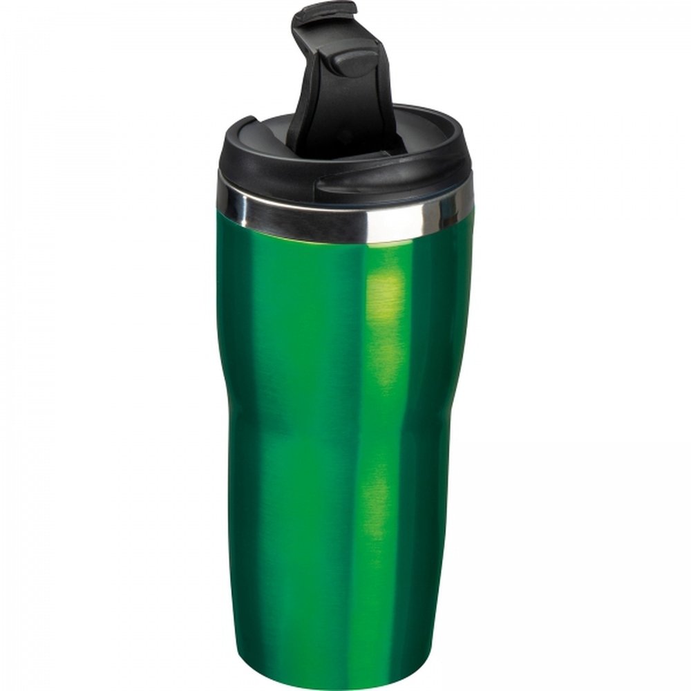 Thermal mug 400 ml ELEONORA green - Image 4