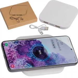 Wireless charger GERLINDE white