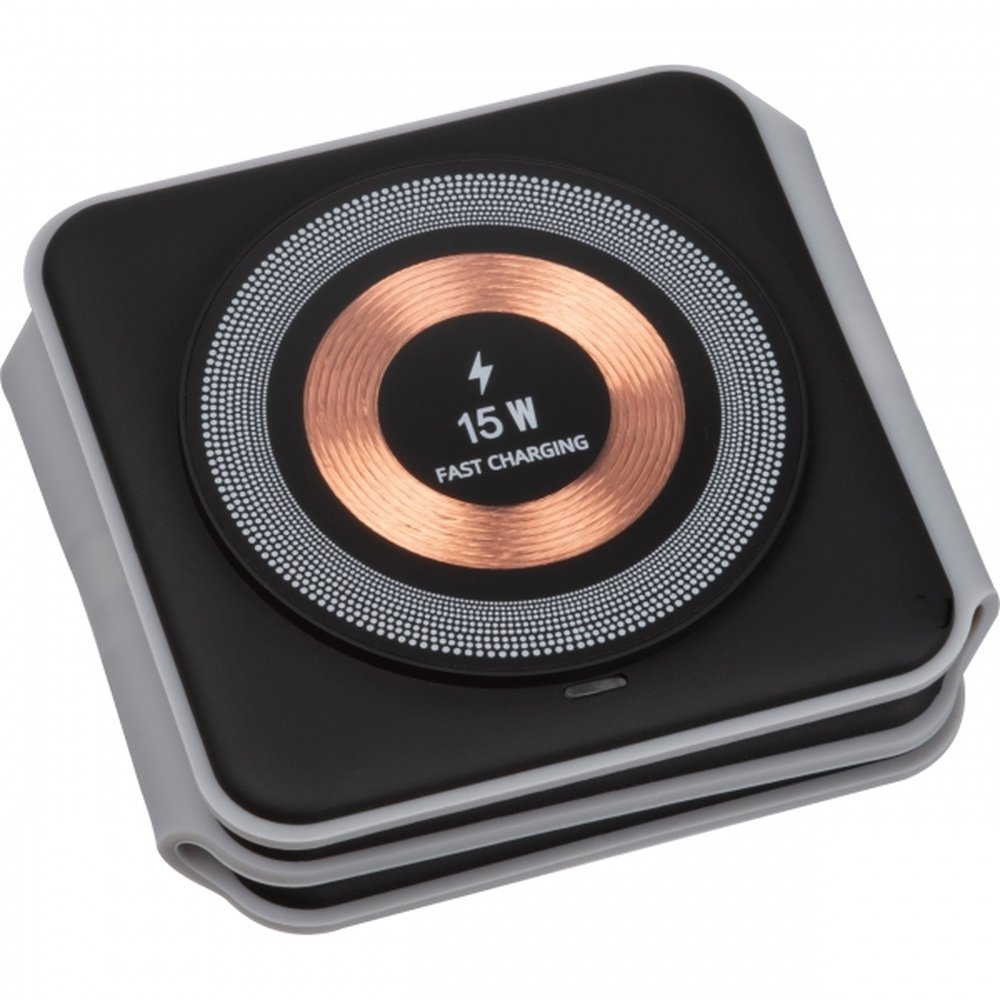 3in1 wireless charger AMY black - Image 2