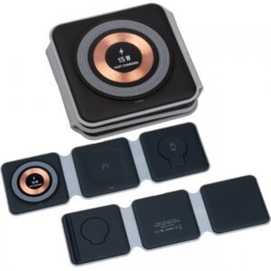 3in1 wireless charger AMY black