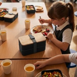 Lunch box with cutlery 600 ml SALVATORE black