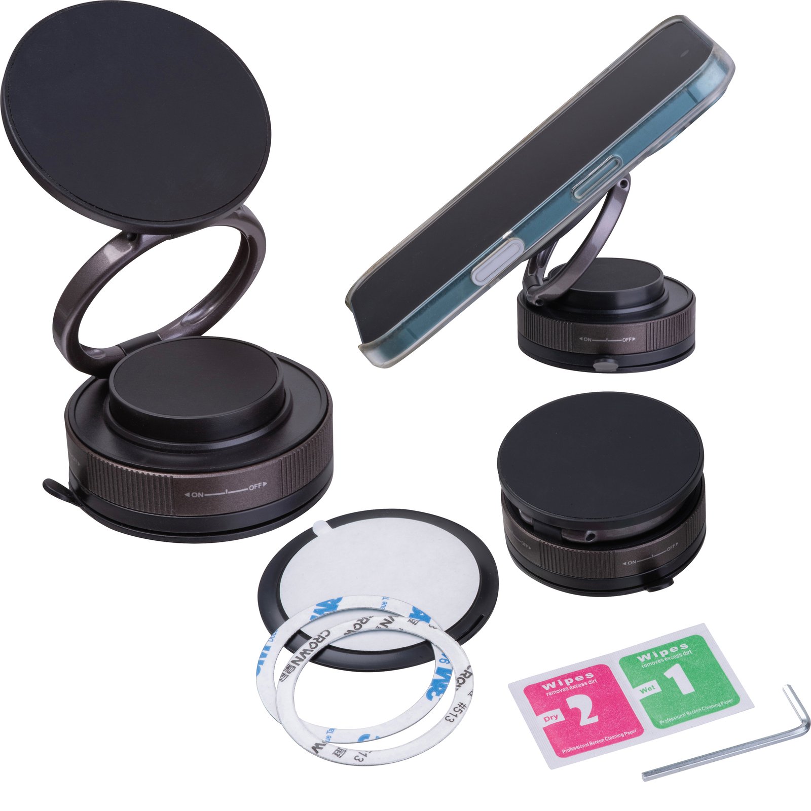 Phone stand SVEN dark grey