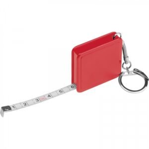 Measuring tape 1 m MARIE red