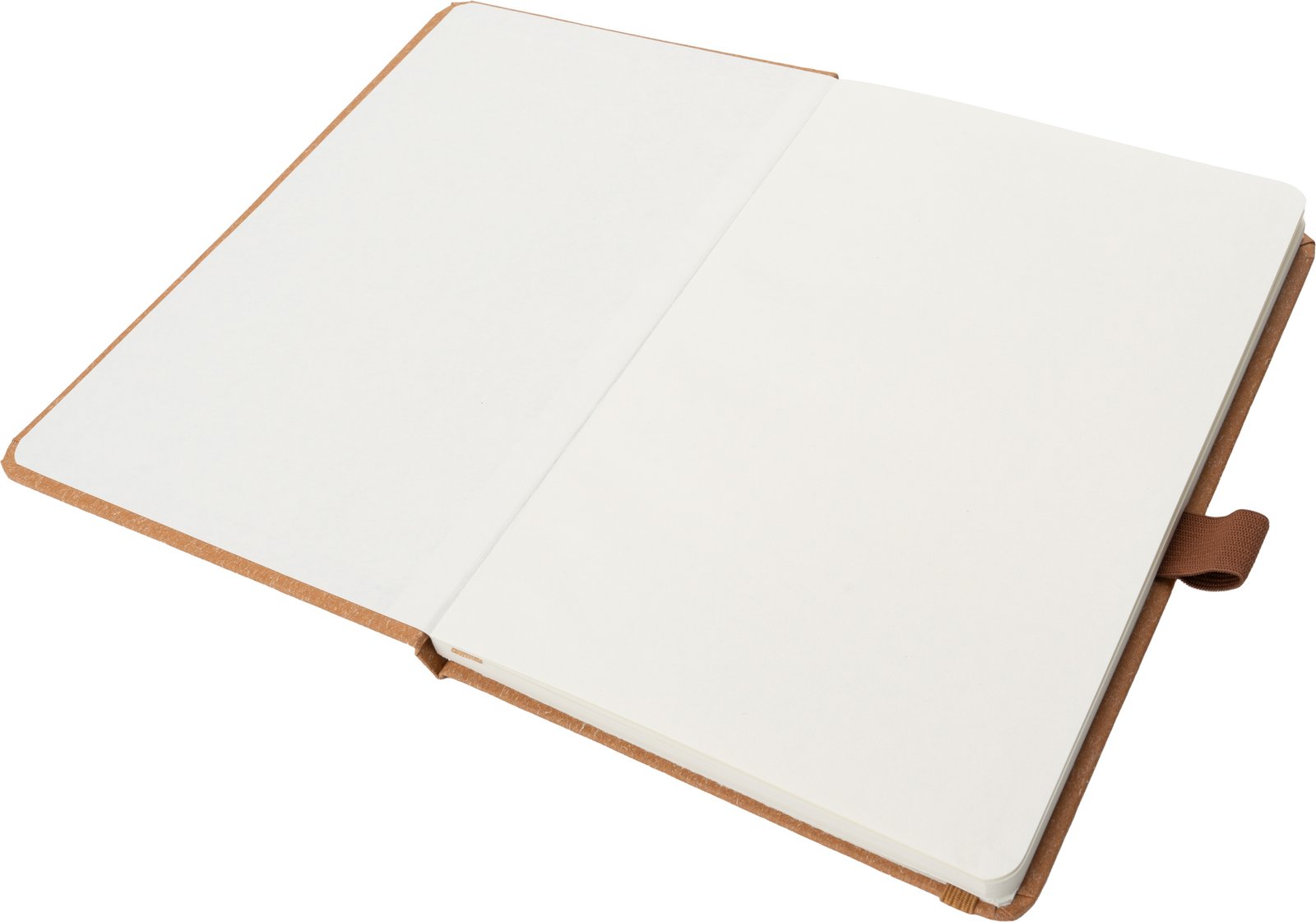 A5 dotted notebook made of recycled paper AGNESE brown - Image 4
