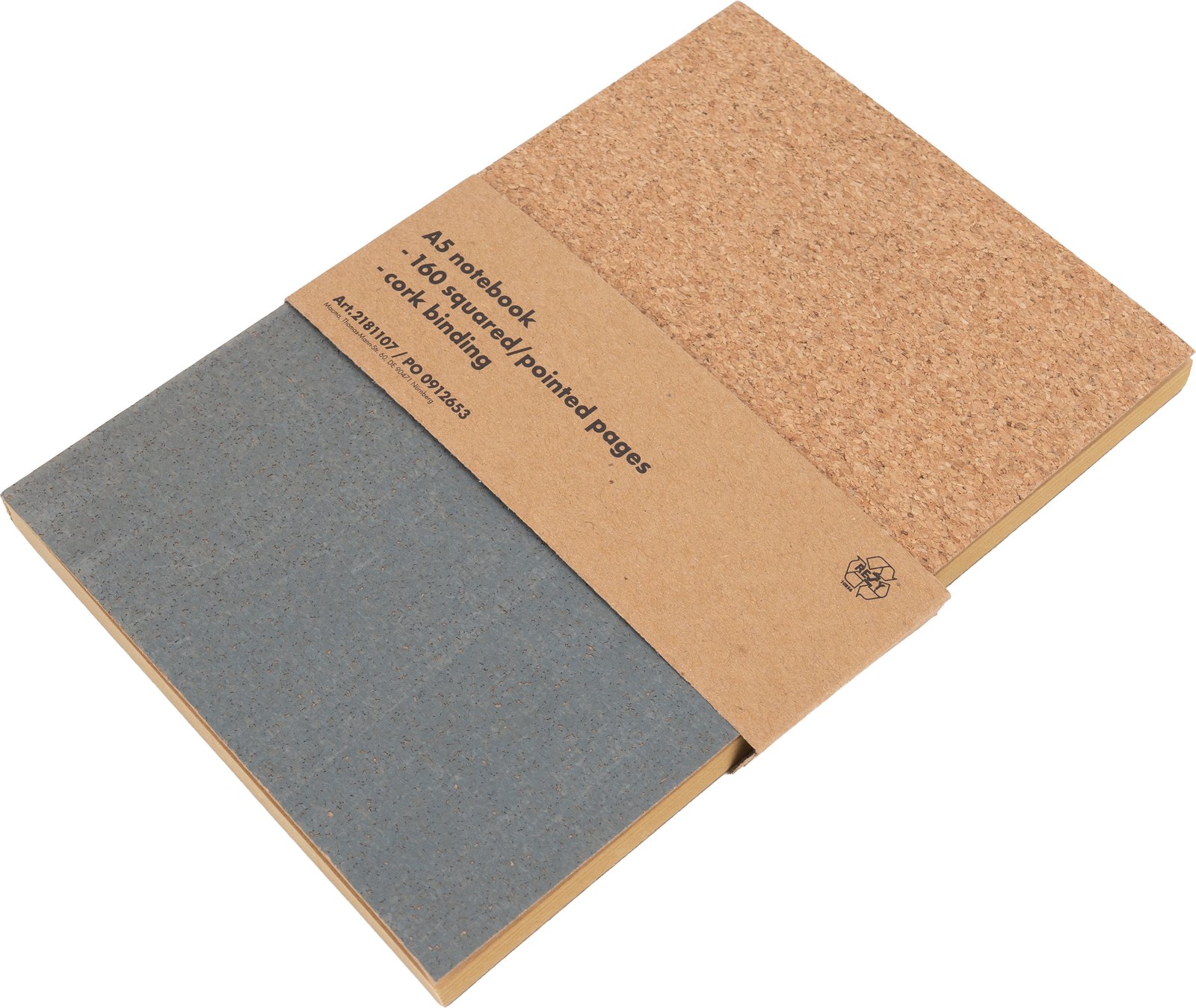 Notebook A5 dotted ATTILIO grey - Image 2