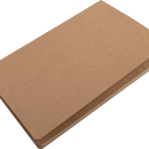 A5 lined notebook made of recycled paper BENEDETTO beige