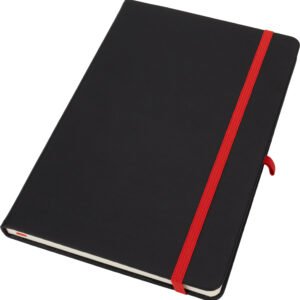 Notebook A5 lined SILKE red