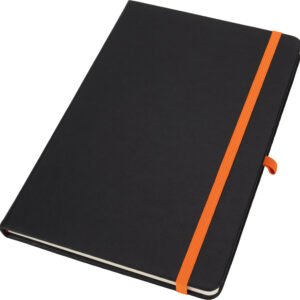 Notebook A5 lined SILKE orange