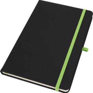 Notebook A5 lined SILKE light green
