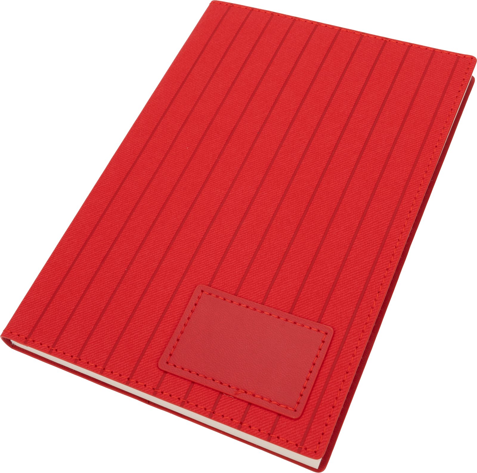 A5 lined notebook made of sugarcane STANLEY red