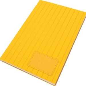 A5 lined notebook made of sugarcane STANLEY yellow