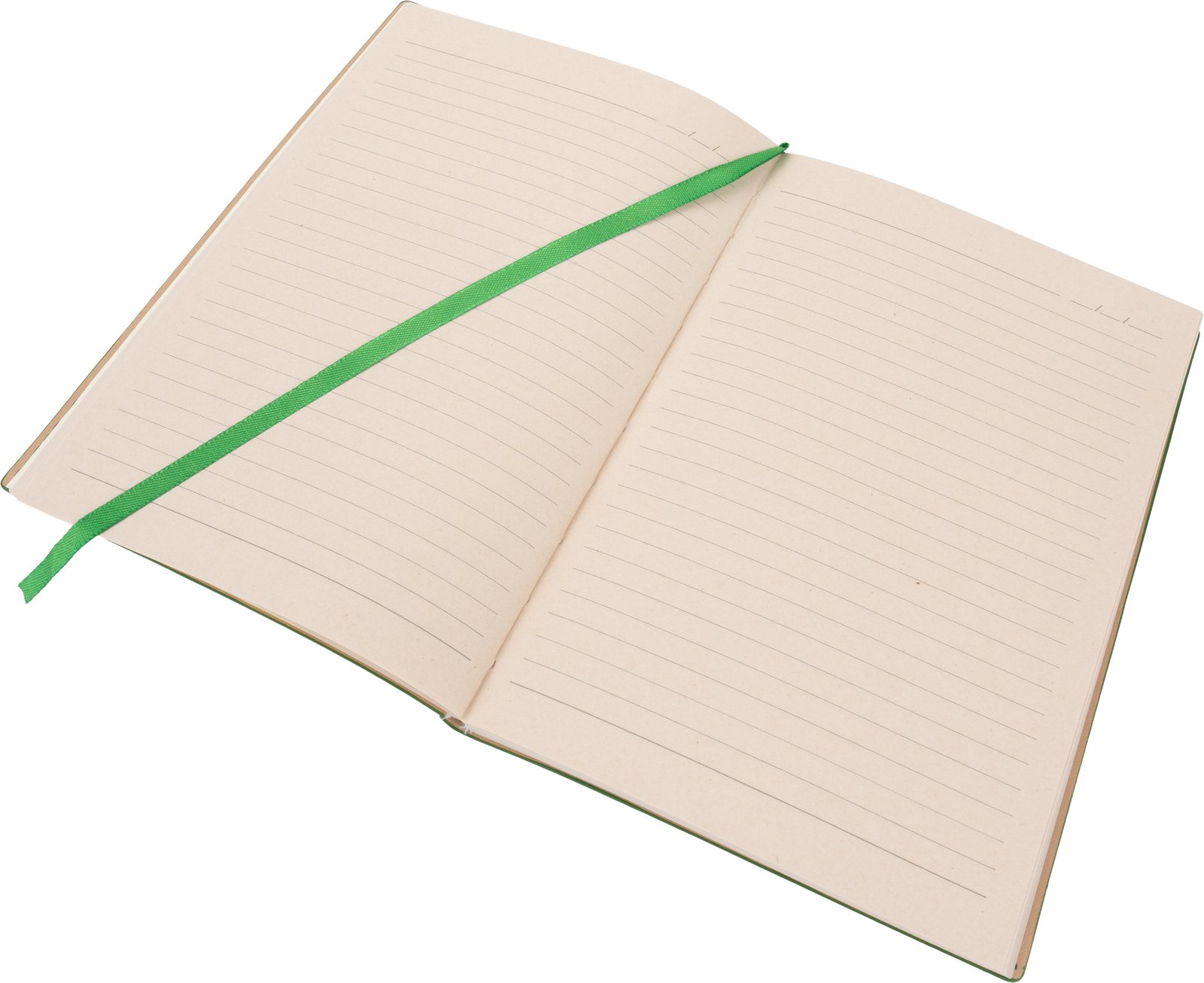A5 lined notebook made of sugarcane STANLEY green - Image 2