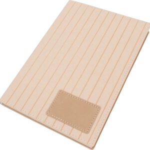 A5 lined notebook made of sugarcane STANLEY beige