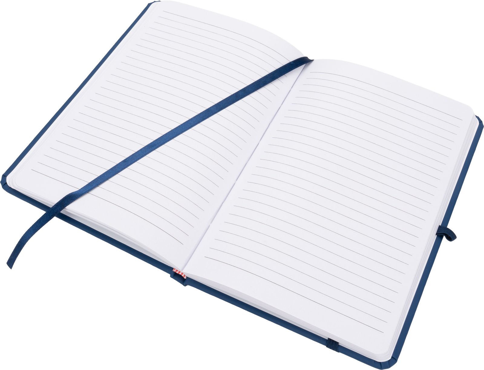 A5 Lined Notebook made of Recycled Materials LORENA blue - Image 2