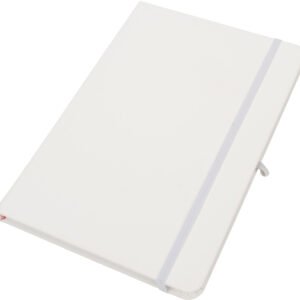 A5 Lined Notebook made of Recycled Materials LORENA white