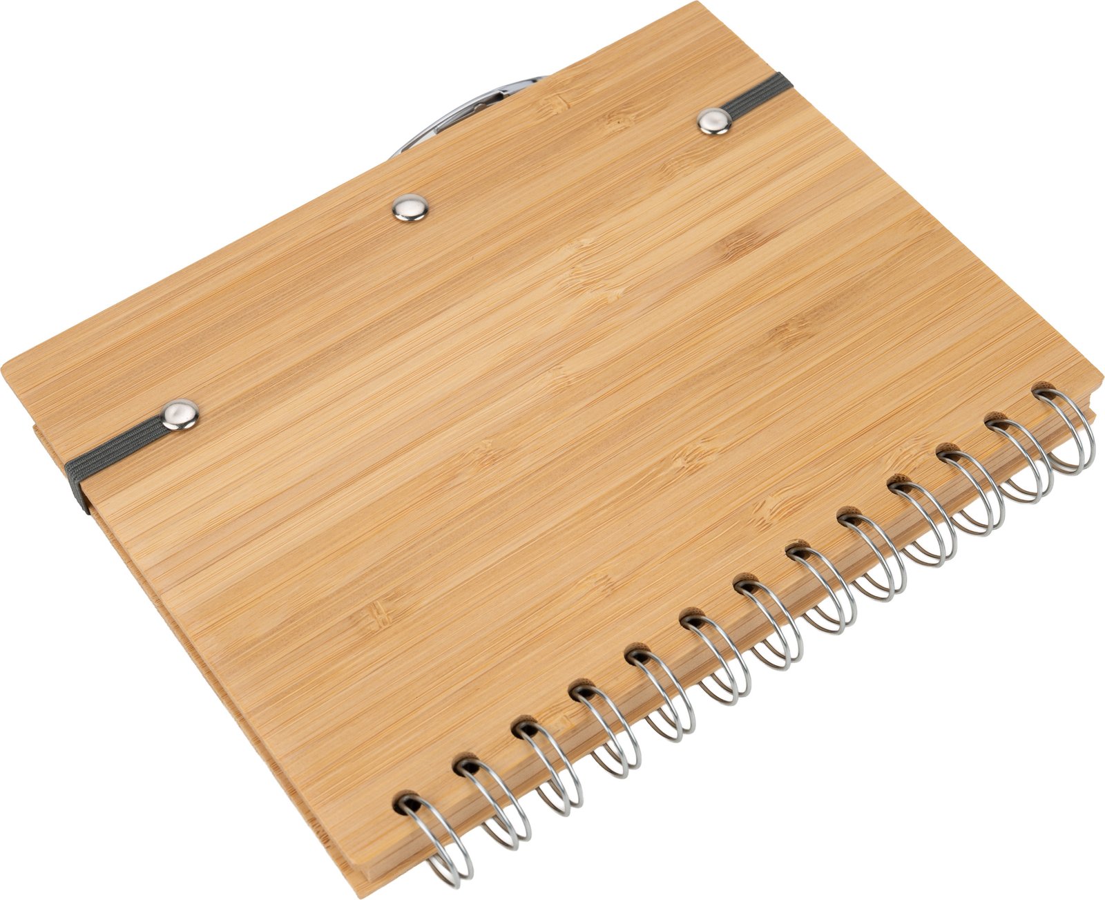 A5 Lined Notebook made of Recycled Paper FRANCESCA brown - Image 3