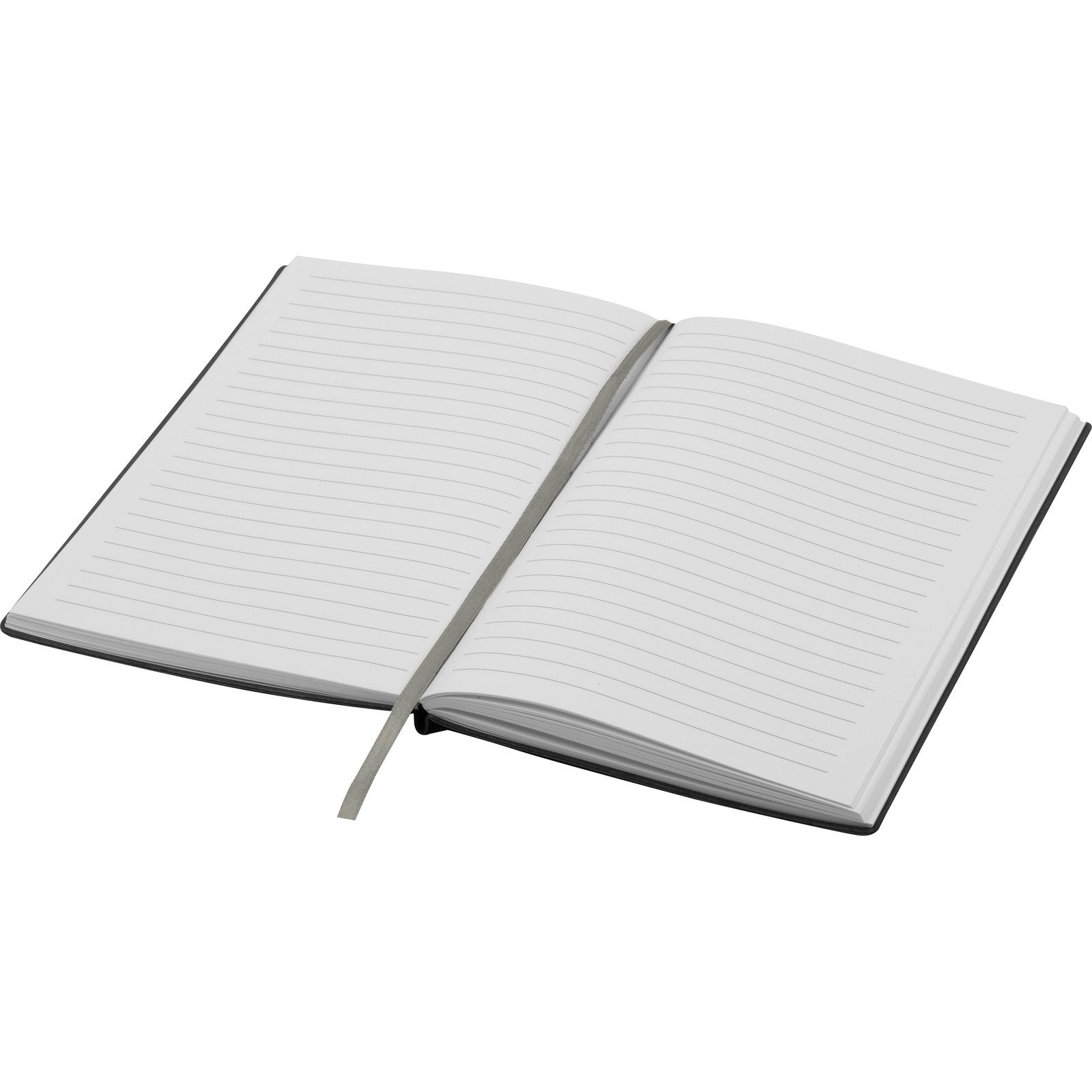 Lined notebook A5 BETH grey - Image 4