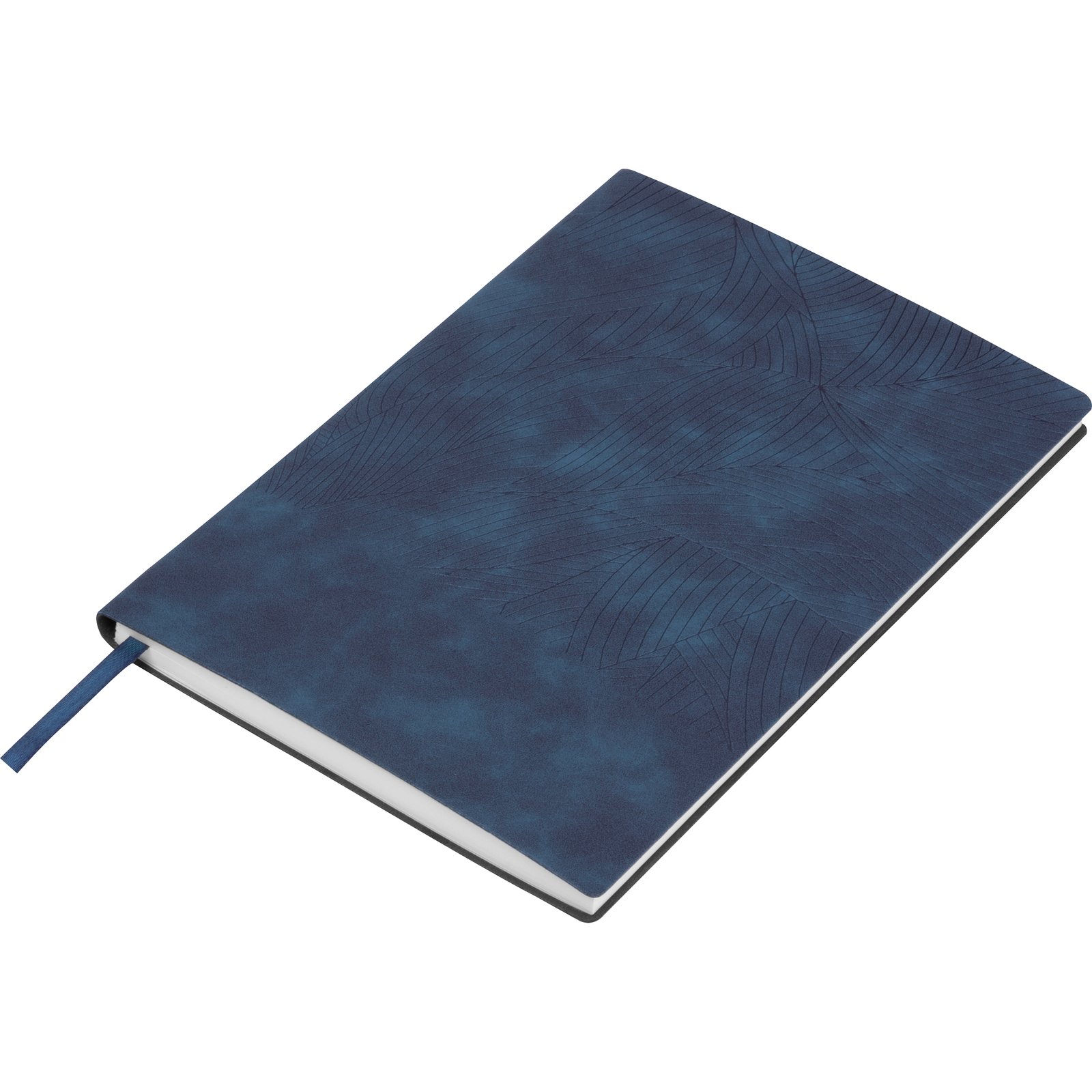 Lined notebook A5 BETH navy blue - Image 3
