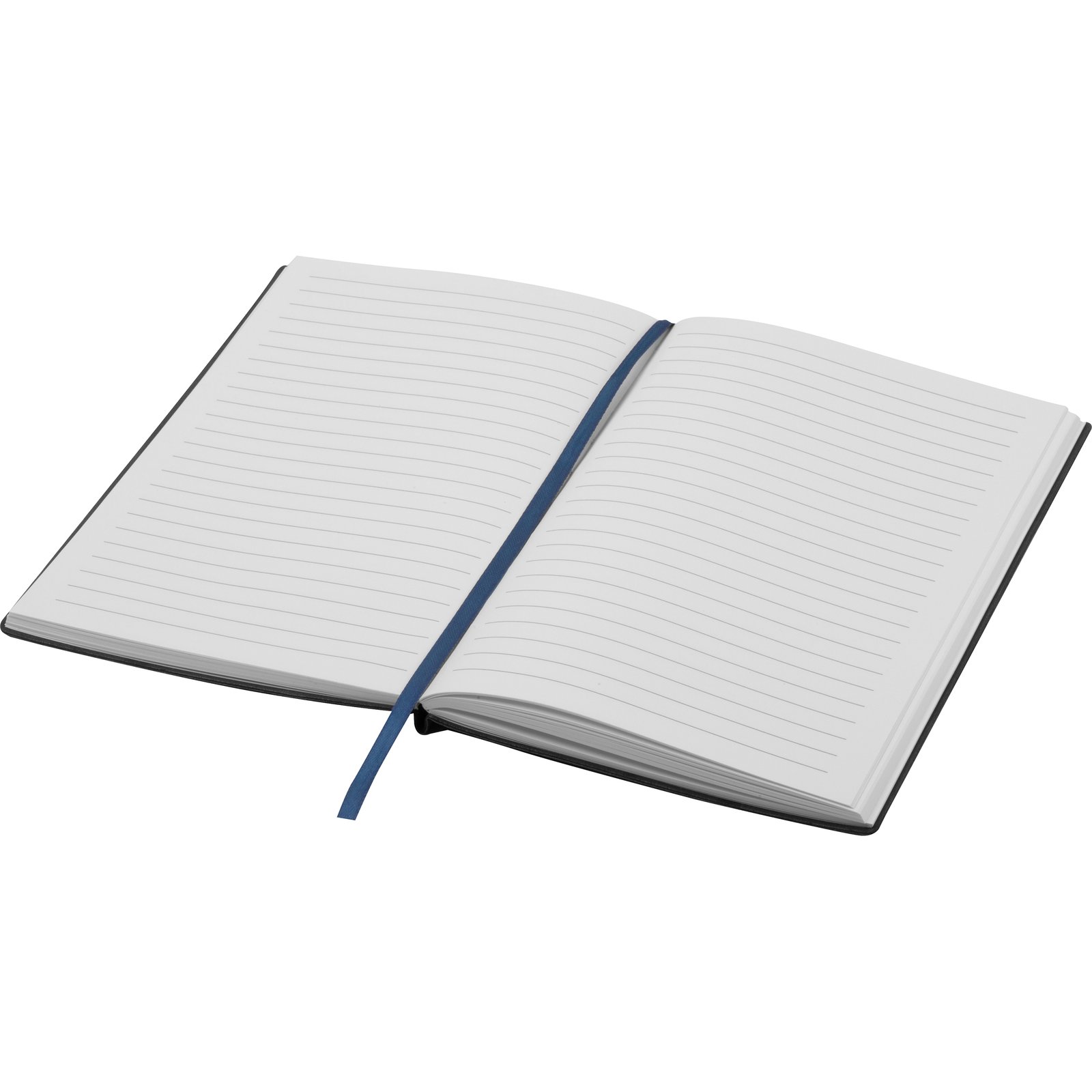 Lined notebook A5 BETH navy blue - Image 4