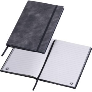 Lined notebook A5 JONAS black