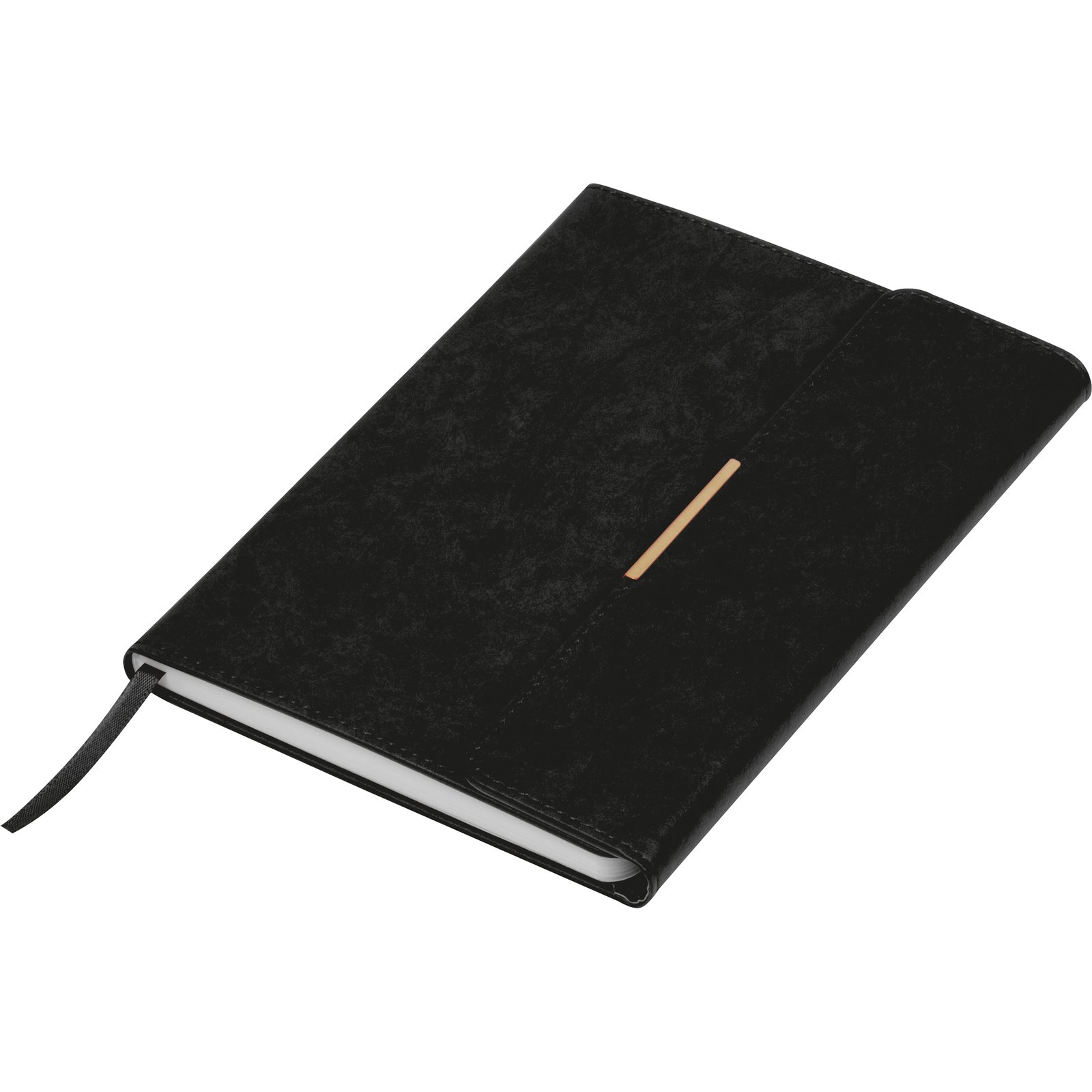 Lined notebook A5 JOSEPH black - Image 2