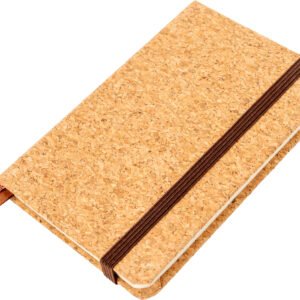 Notebook A6 lined MELVIN beige