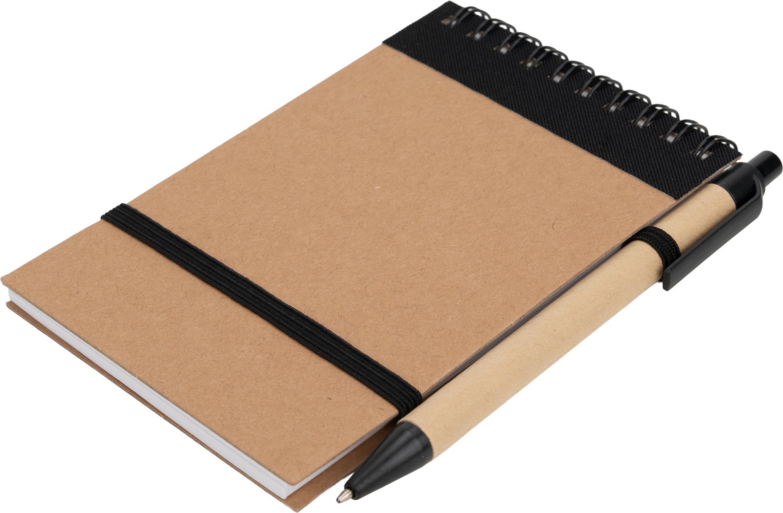 Notebook lined with pen EUGENIO black - Image 2