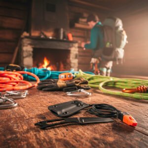 Multifunctional knife BAKO Schwarzwolf black