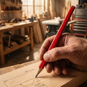 Carpenter pencil RICARDO black