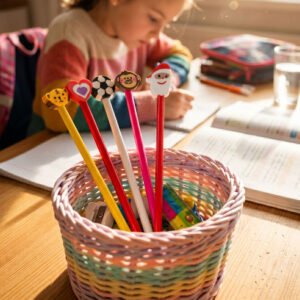 Pencil with eraser GERTRUDA multi-colour