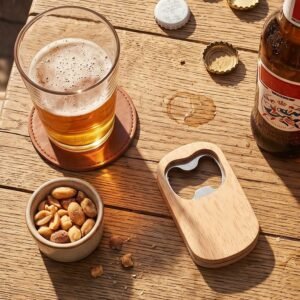 Bottle opener ERWIN beige