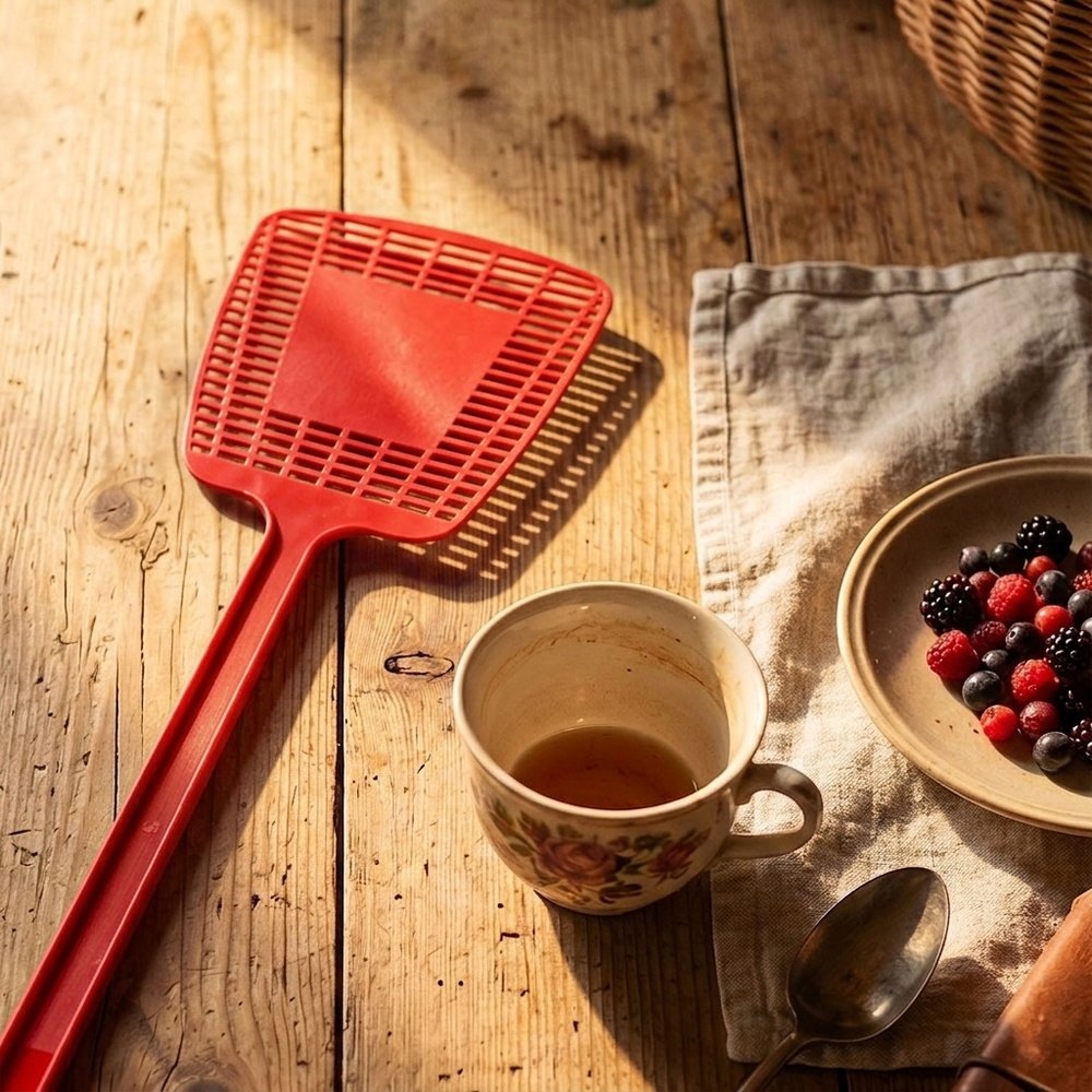 Fly swatter MABEL red