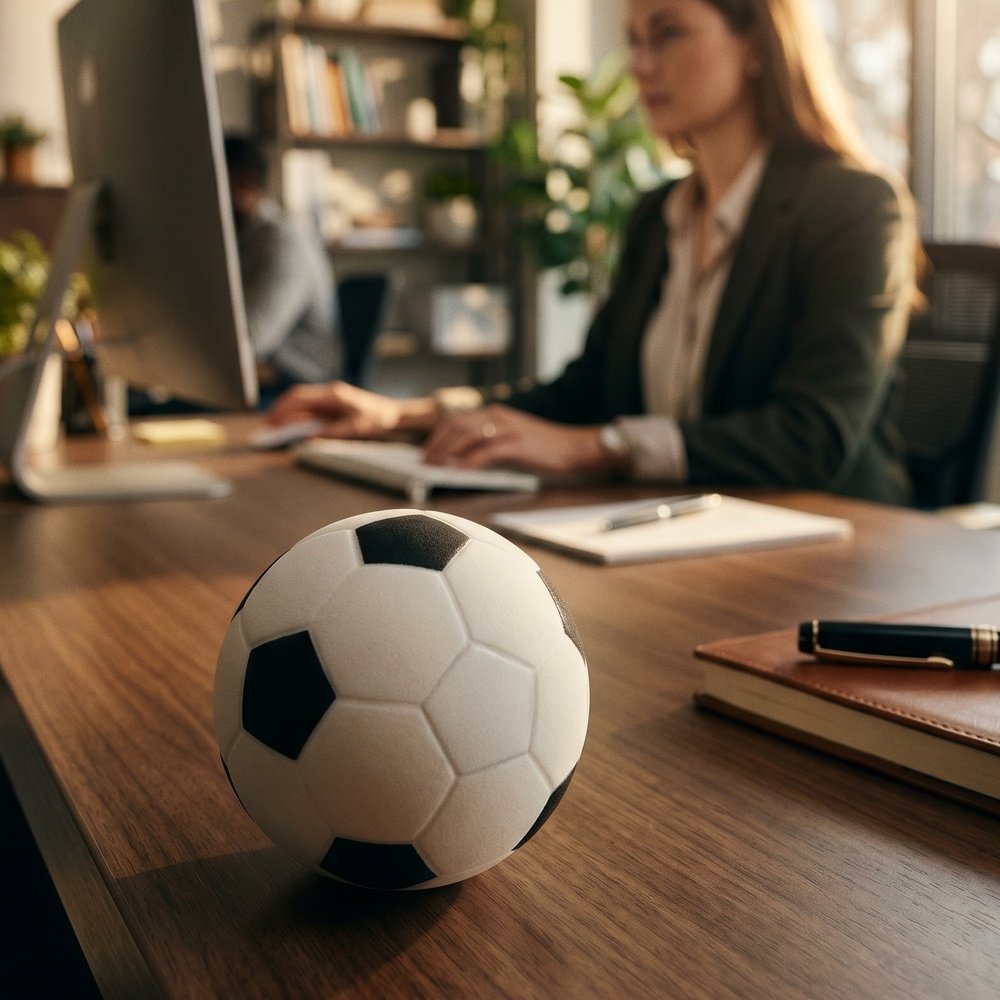 Antistress ball LESLIE white
