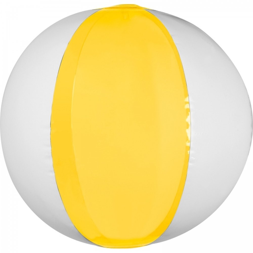 Beach ball ø26 cm MARGARETHE yellow - Image 3