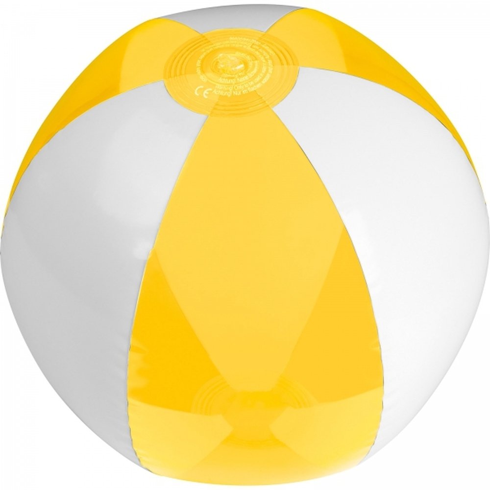 Beach ball ø26 cm MARGARETHE yellow